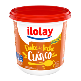 DULCE LECHE ILOLAY CLASICO 1kg.