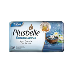 PLUSBELLE JABON TOCADOR FRESCURA INTE X 125 GR