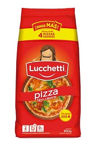 PREMEZCLA LUCCHETTI PIZZA 850 GR