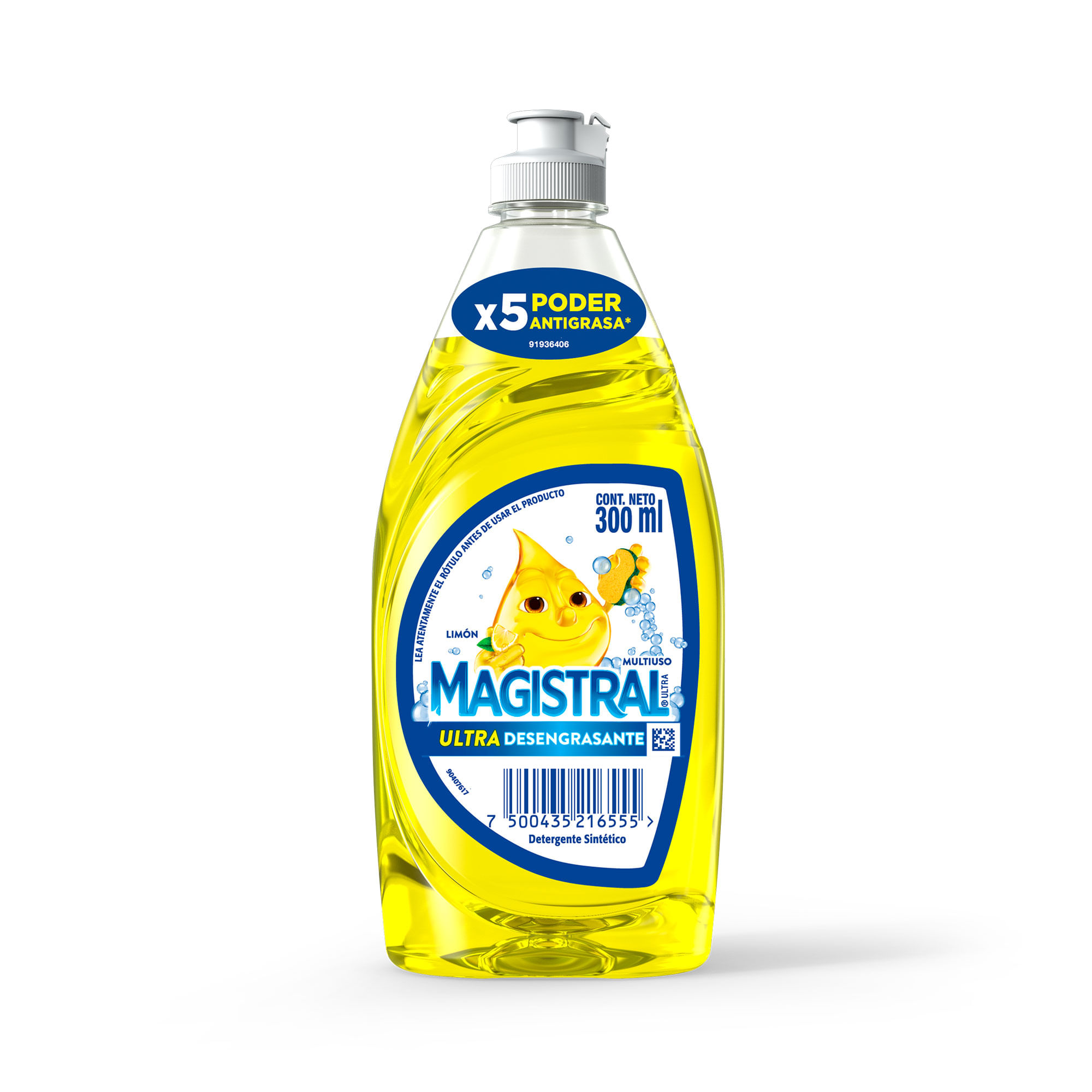 MAGISTRAL DETERGENTE MULTIUSO LIMON X 300 ML